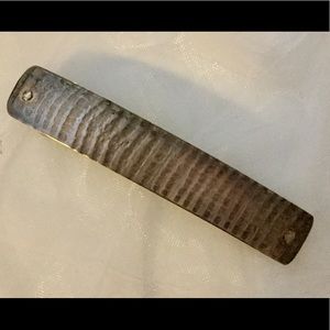 Sterling Silver Ombré Patina Barrette Hair Clip